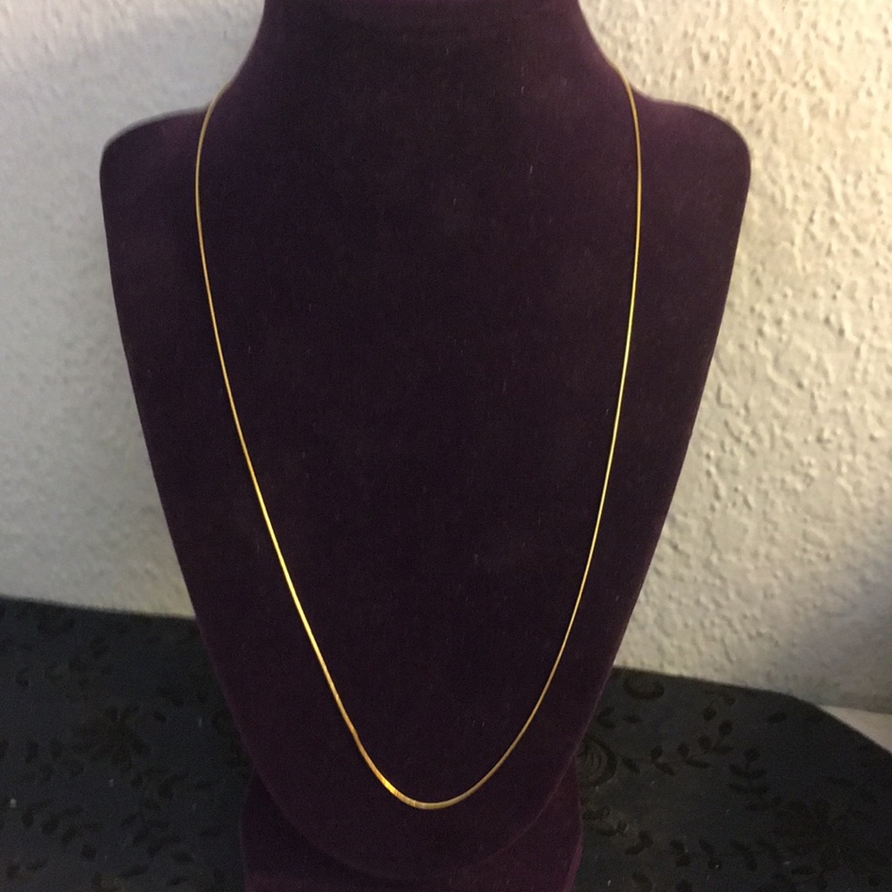 Necklace 22" Snake 0.8mm 0.925 Sterling Silver